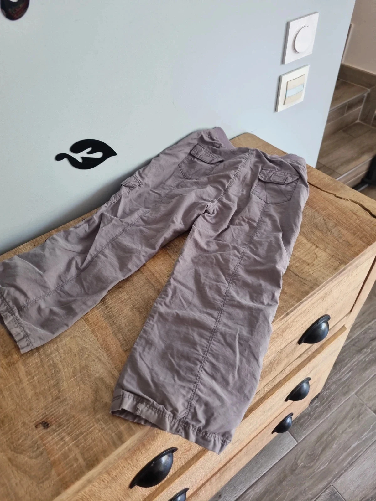 Calça forrada para meninas – Domyos – Tamanho 5 anos – Quente e resistente – photo 4